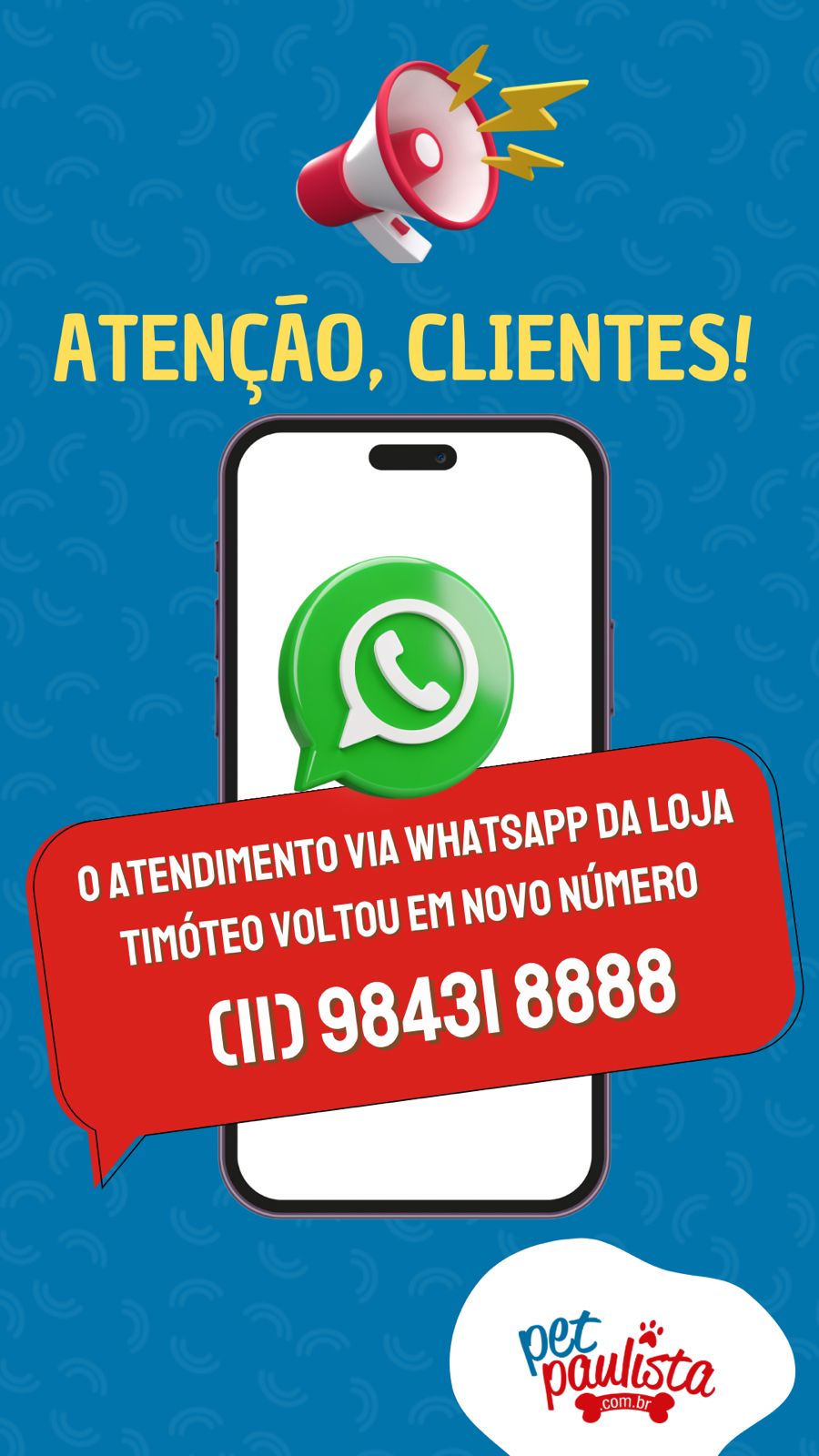 Novo whatsapp